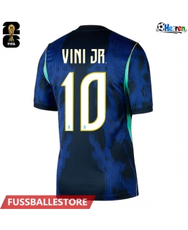 Günstige Brasilien Vinicius Junior #10 Auswärtstrikot WM 2026 Kurzarm